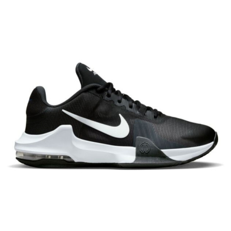 Nike AIR MAX IMPACT 4 Pánská basketbalová obuv, černá, velikost 47.5