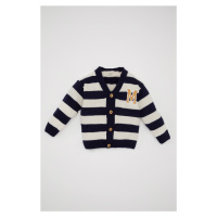 DEFACTO Baby Boy Striped Cardigan