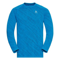 Odlo BLACKCOMB LIGHT ECO BI TOP CREW NECK L/S Pánské funkční tričko s dlouhým rukávem, modrá, ve
