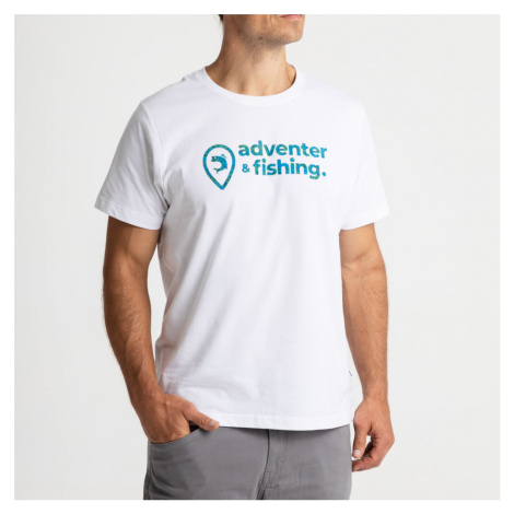 Adventer Fishing Tričko White & Bluefin ADVENTER&FISHING