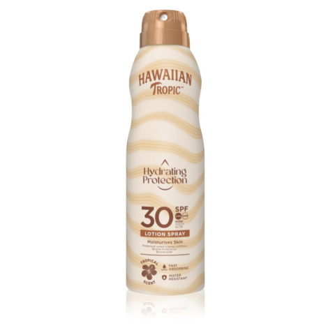 Hawaiian Tropic Hydrating Protection Lotion Spray opalovací sprej SPF 30 177 ml