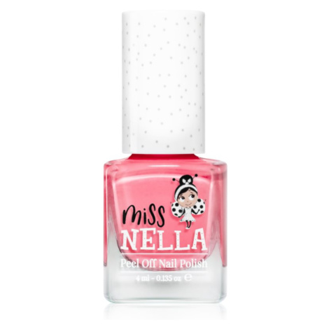 Miss Nella Peel Off Nail Polish lak na nehty pro děti MN03 Pink a Boo 4 ml