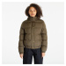 Urban Classics Ladies Hooded Puffer Jacket Dark Olive