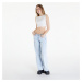 Calvin Klein Jeans Aop Cropped Tank Top Warp Logo White