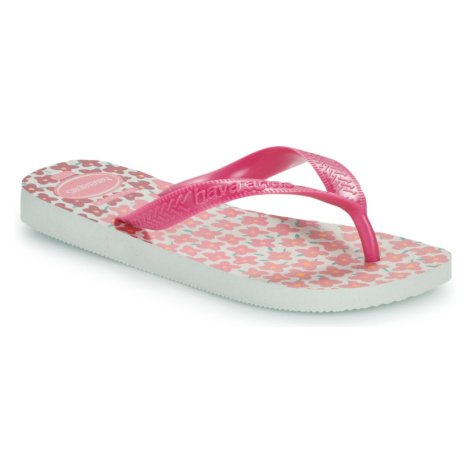 Havaianas KIDS FLORES Růžová