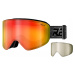 Lyžařské brýle Relax X-Fighter Barva obrouček: černá/oranžová