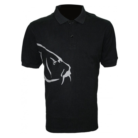 Zfish Tričko Carp Polo T-Shirt Black