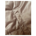 Krátká dámská bunda v karamelové barvě s odepínací kapucí S'West (B8228-101)