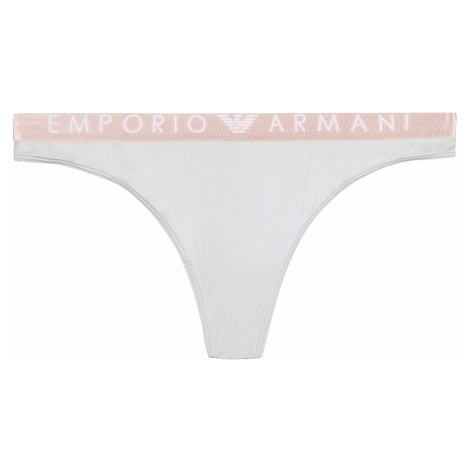 Emporio Armani Underwear Emporio Armani Training Visibility tanga - silver/gold