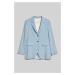 SAKO GANT REG STRETCH LINEN BLAZER modrá