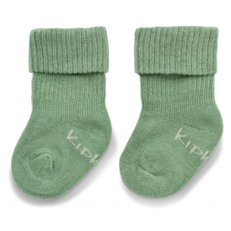 KipKep dětské ponožky Stay-on-Socks NEWBORN 1pár Calming Green