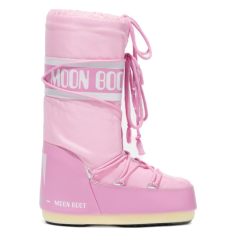 MOON BOOT-ICON NYLON, 063 pink Růžová