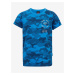 Modré klučičí bavlněné army tričko SAM73 Hydrus