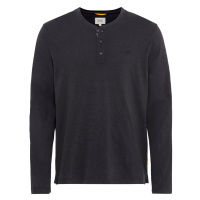 Tričko camel active nos henley 1/1arm graphite gray