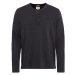 Tričko camel active nos henley 1/1arm graphite gray