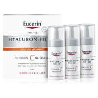 Eucerin Hyaluron-Filler Vitamin C Booster rozjasňující protivráskové sérum s vitaminem C 3x8 ml