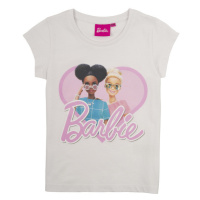 Barbie Dívčí triko (bílá)