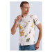 White Dstreet RX4580 men's T-shirt with print