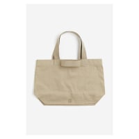 H & M - Plátěná taška shopper - zelená