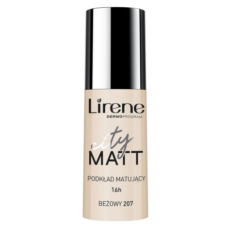 Lirene City Matt matující tekutý make-up 207 Beige 30 ml