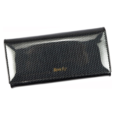 Dámská kožená peněženka Rovicky 8801-SBRN RFID černá