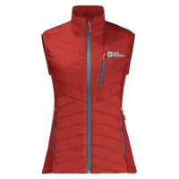 Jack Wolfskin ROUTEBURN PRO INS VEST W Dámská outdoorová vesta, oranžová, velikost