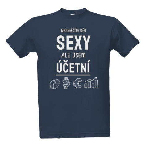 Pánské tričko Sexy účetní