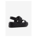 Černé dámské sandály na platformě ALDO Cossette
