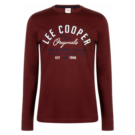 Pánské tričko Lee Cooper Long Sleeve Vintage