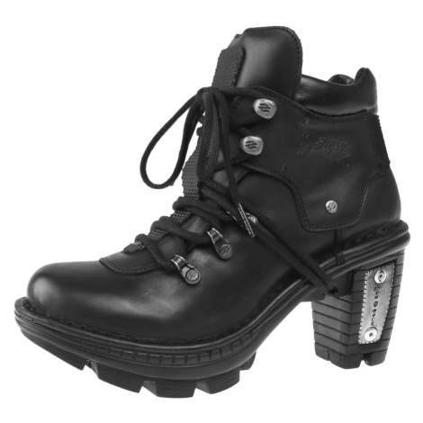 boty na podpatku dámské - Itali Negro - NEW ROCK - M.NEOTR007-S1