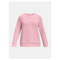 Under Armour Mikina UA Rival Terry Crew -PNK - Holky