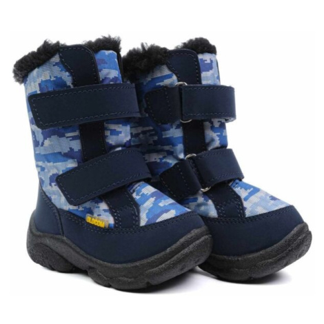 Oldcom ALASKA Dětské zimní boty, tmavě modrá, velikost
