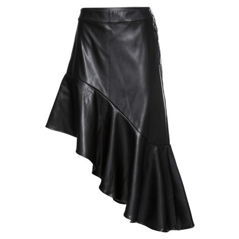 Bonprix BODYFLIRT koženková sukně Barva: Černá, Mezinárodní