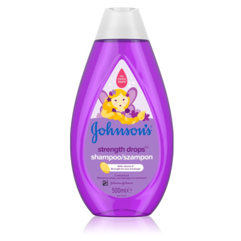 Johnson's® Strenght Drops posilující šampon pro děti 500 ml Johnson & Johnson