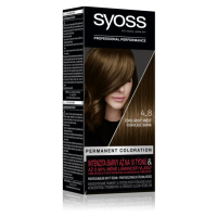 Syoss Color permanentní barva na vlasy odstín 4-8 Chocolate Brown