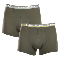 2PACK pánské boxerky HEAD zelené (701226183 001)