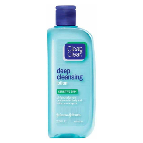 Clean & Clear Deep Cleansing Sensitive Skin Tonic Pleťová Voda 200 ml