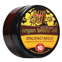 Vivaco Opalovací máslo s BIO arganovým olejem SPF 10 SUN VITAL 200 ml