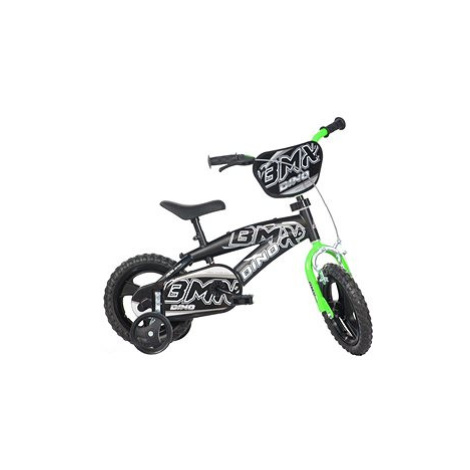 Dino bikes BMX 125XL černo-zelené 12