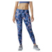 MODRÉ VZOROVANÉ DÁMSKÉ LEGÍNY NEW BALANCE PRINTED IMPACT RUN TIGHT Modrá