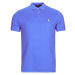 Polo Ralph Lauren POLO COUPE DROITE EN COTON BASIC MESH Modrá