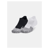 Sada dvou párů pánských ponožek v černé a bílé barvě Under Armour