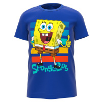 SpongeBob v kalhotách licence Chlapecké tričko SpongeBob v kalhotách 5202209, modrá Barva: Modrá