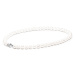 Gaura Pearls Luxusní perlový náhrdelník Ricarda 50 cm - sladkovodní perla, stříbro 925/1000 FARW