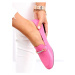 Dámské mokasíny 3952 tmavě růžová - Ideal shoes
