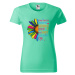 DOBRÝ TRIKO Dámské tričko s potiskem Zdravotní sestra Barva: Mátová