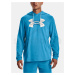 Mikina Under Armour UA Rival Terry Logo Hoodie M - modrá