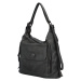 Trendová dámská kabelka/batoh Retion, tmavě šedá