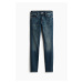 H & M - Skinny Regular Ankle Jeans - modrá