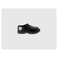 Benetton, Synthetic Patent Leather Moccasins